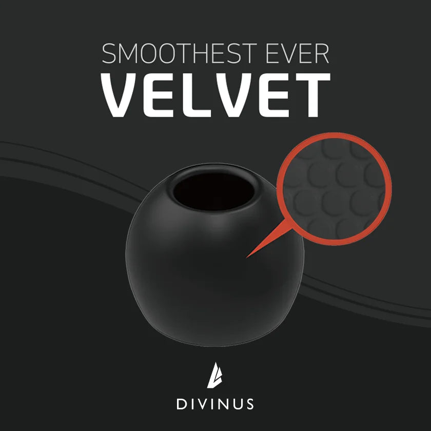 HiFiGo Divinus Velvet Silicone Earphones Ear Tips for Nozzle Size 3-5mm