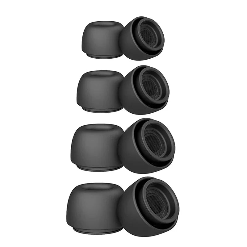 Replacement Ear Tips for AirPods Pro Generation 1 and 2 (Soft Liquid Silicone