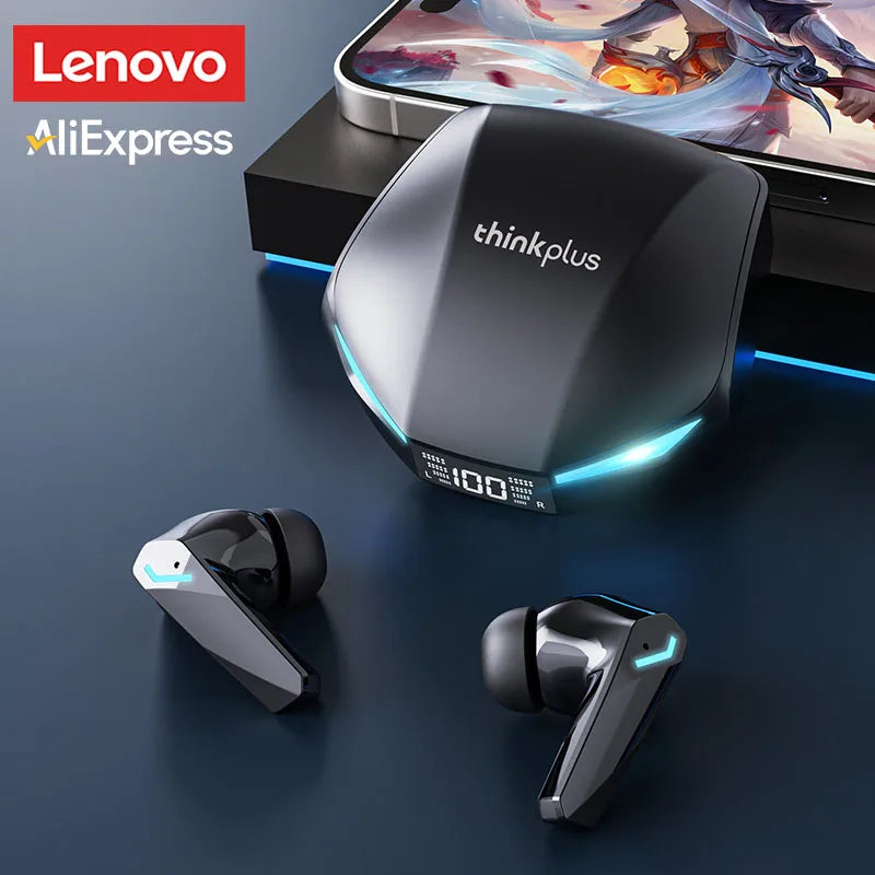Lenovo XT53 TWS - LED Display Waterproof Low Latency Gaming Earbuds