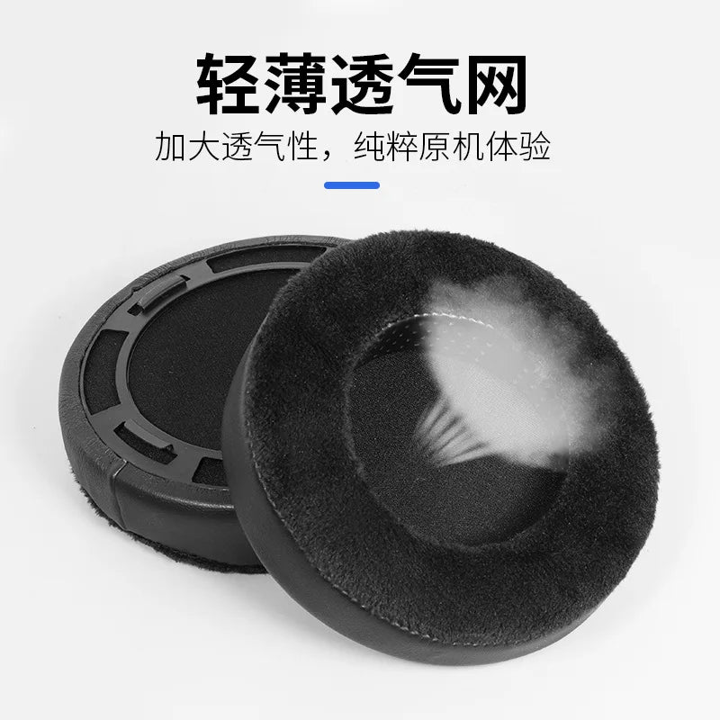 Replacement Protein Leather Cushion Cover Earpads With buckle For Hifiman HE300, HE400 and more