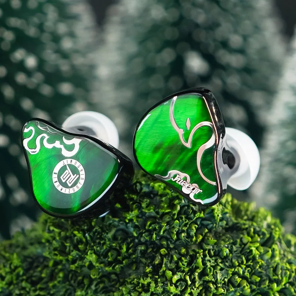 JUZEAR x Z Reviews Defiant 1DD +3BA Hybrid IEMs In-ear Earphones 3-Way Crossover HiFi Headset with 3.5+4.4mm Plugs Cable