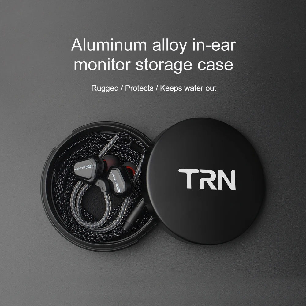 TRN Earphone Metal Storage box
