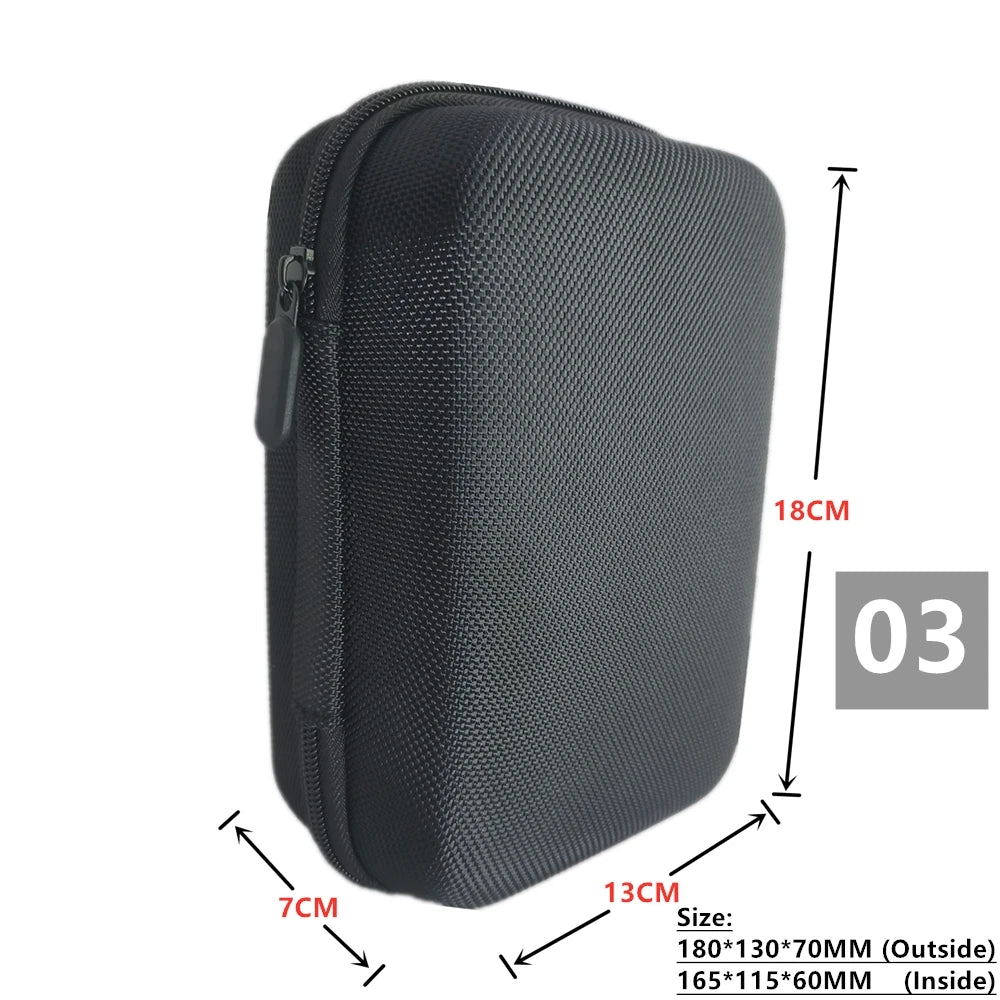 Storage Organizer Shockproof Carry Pouch