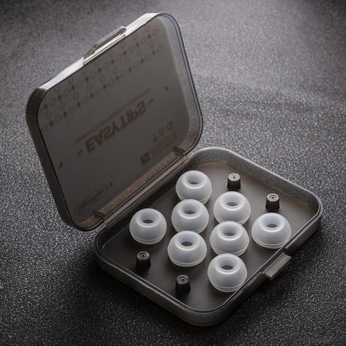 EASYTIPS SS20 Silicone In-ear tips XS/S/M/L - 4 Pairs in 1 Box