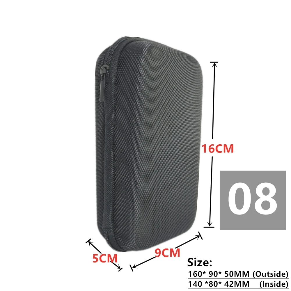 Storage Organizer Shockproof Carry Pouch