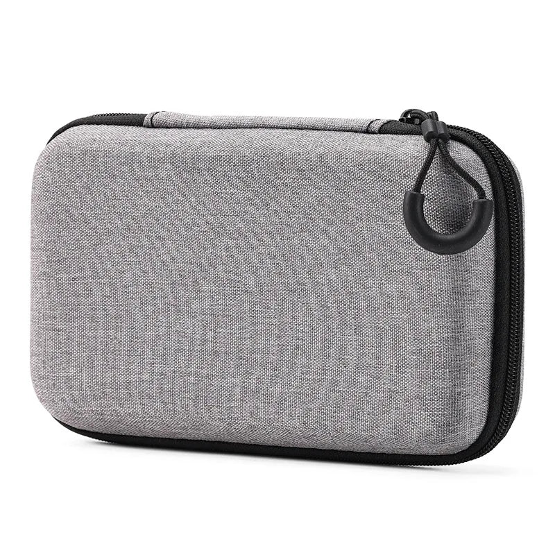 Hard Shell Storage Bag for Earphones and / or its Accessories - Memory Cards USB Cables