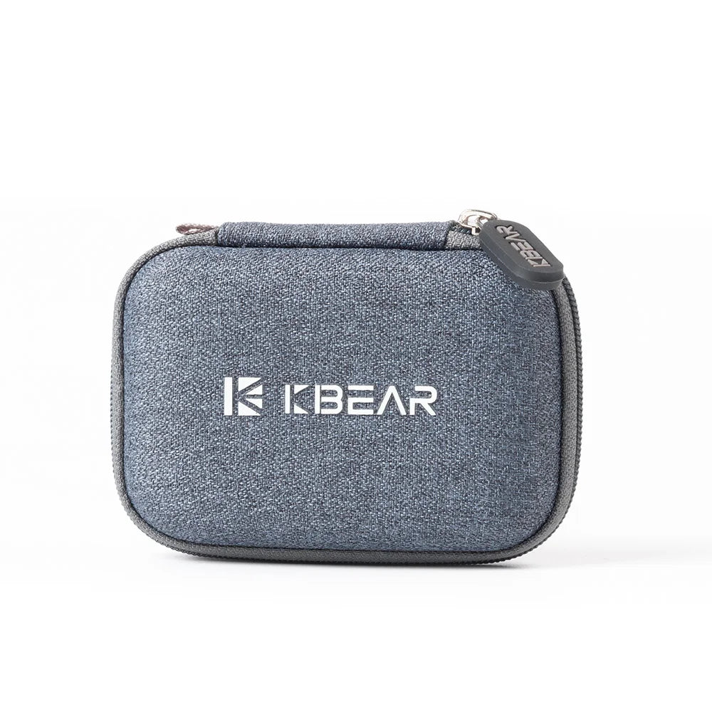 KBEAR High-end Fabric Case for Earphones and their Accessories