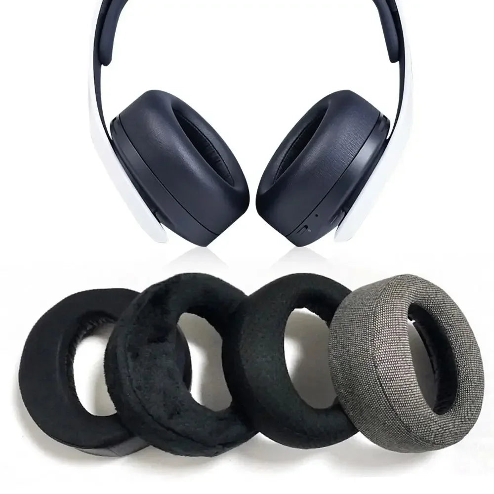 Replacement Ear Pads Cups Earpad Memory Foam Cushions For Sony Playstation PS5 Pulse 3D Wireless Headphones Headset