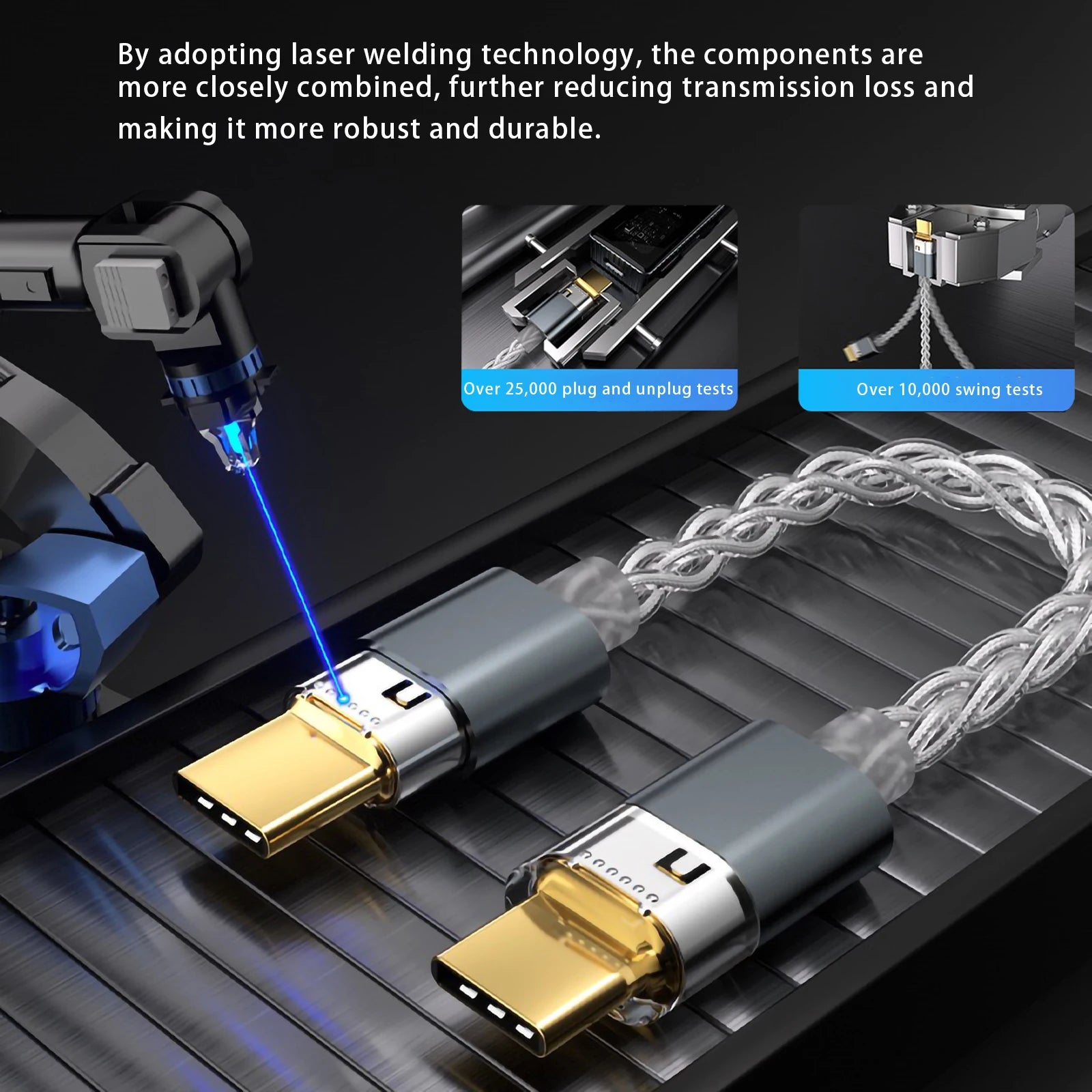 SIWRE OT1 USB-C To USB-C Audio Cable