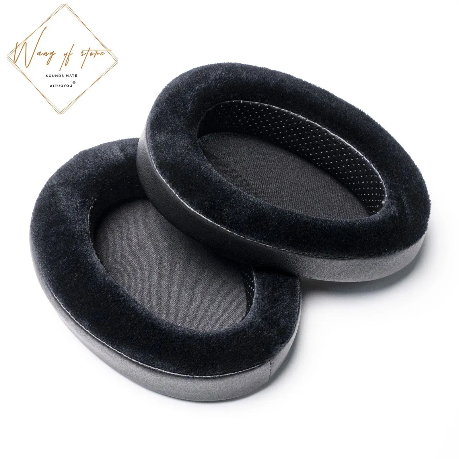 Velvet Velour Ear Pad Cushion EarPads For HifiMan HE1000 V2, Edition X, HE1000SE and more