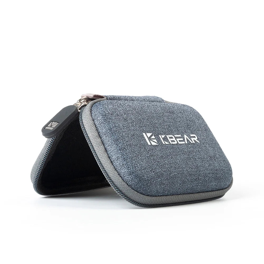 KBEAR High-end Fabric Case for Earphones and their Accessories