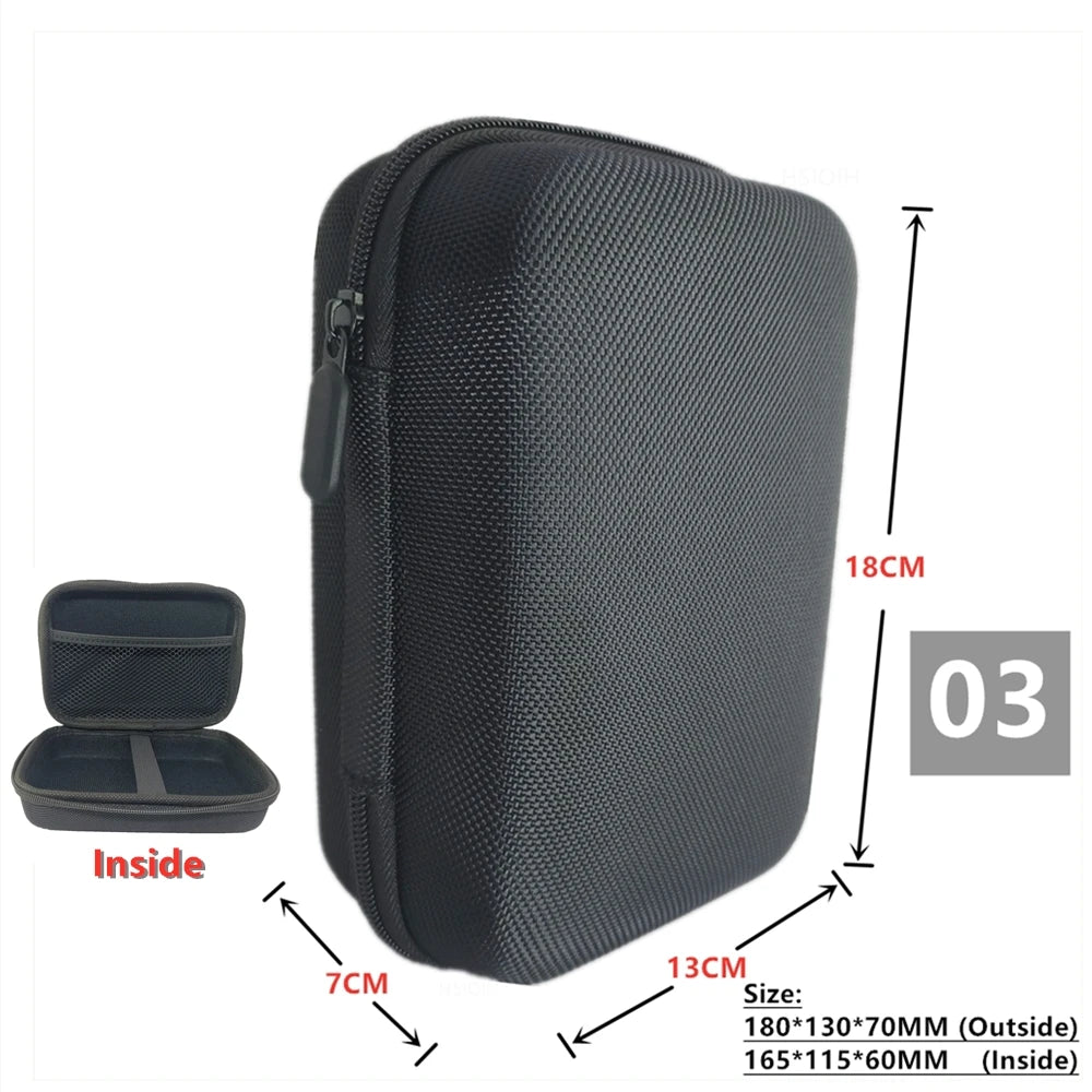 Storage Organizer Shockproof Carry Pouch