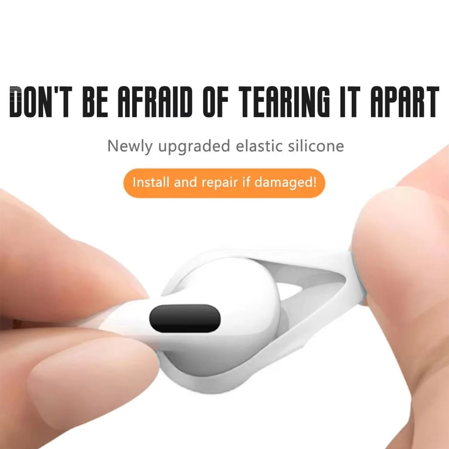 Ultra Thin Rubber Anti-Slip Earphone Cover for Airpods 4
