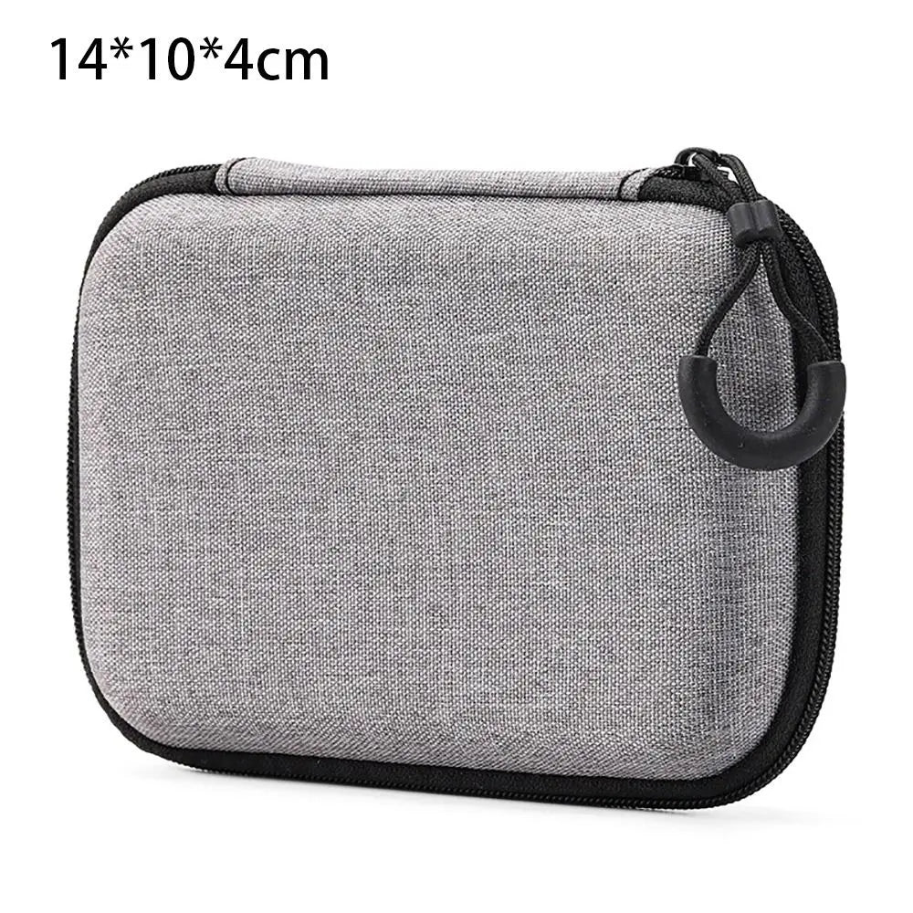 EVA Storage Carrying Bag - Earphone Case For Airpods Earphones/Phone/Cable and Accessories
