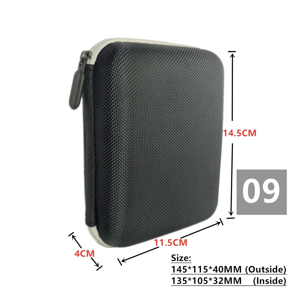 Storage Organizer Shockproof Carry Pouch