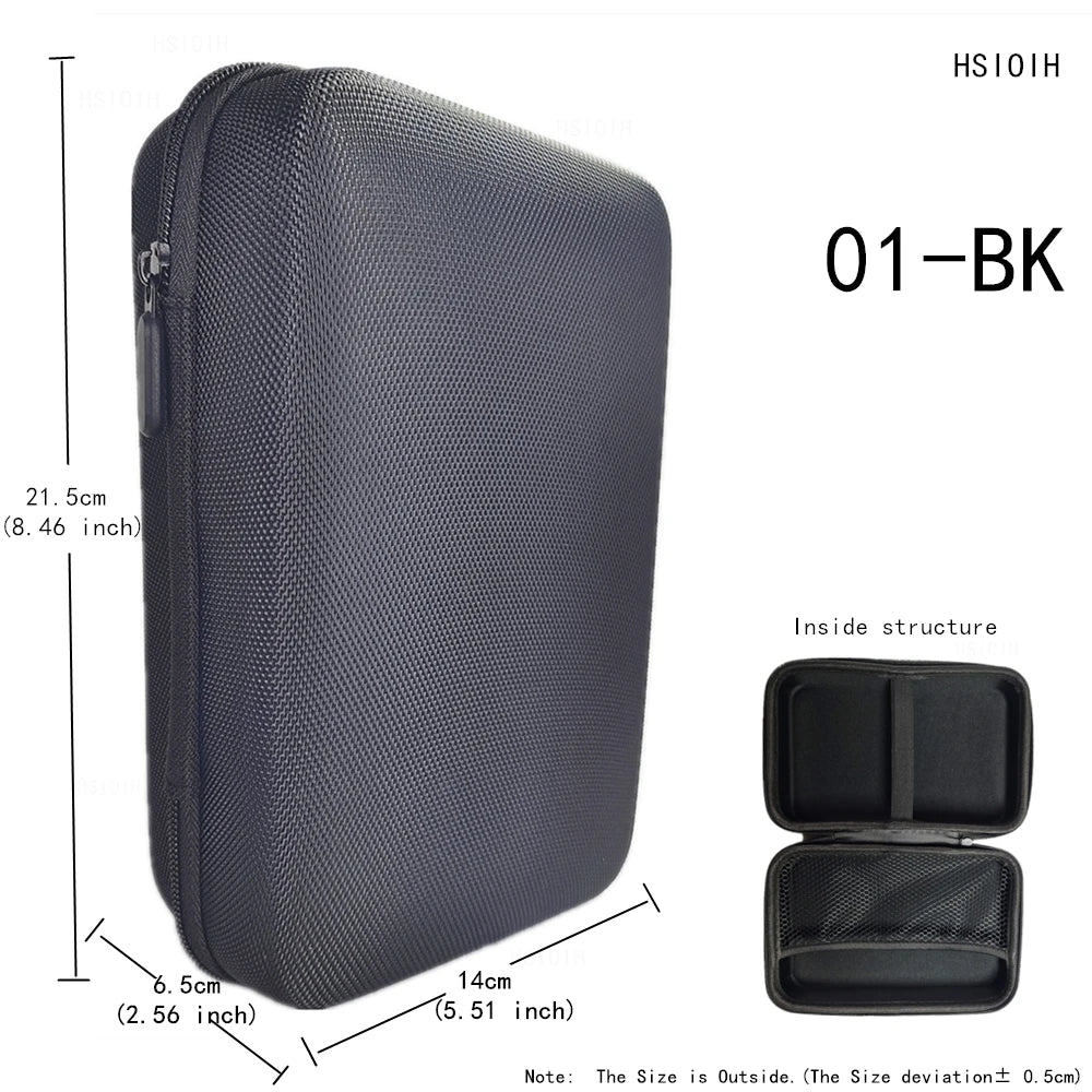 Storage Organizer Shockproof Carry Pouch