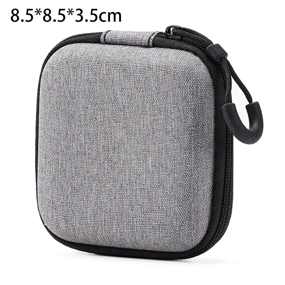 EVA Storage Carrying Bag - Earphone Case For Airpods Earphones/Phone/Cable and Accessories
