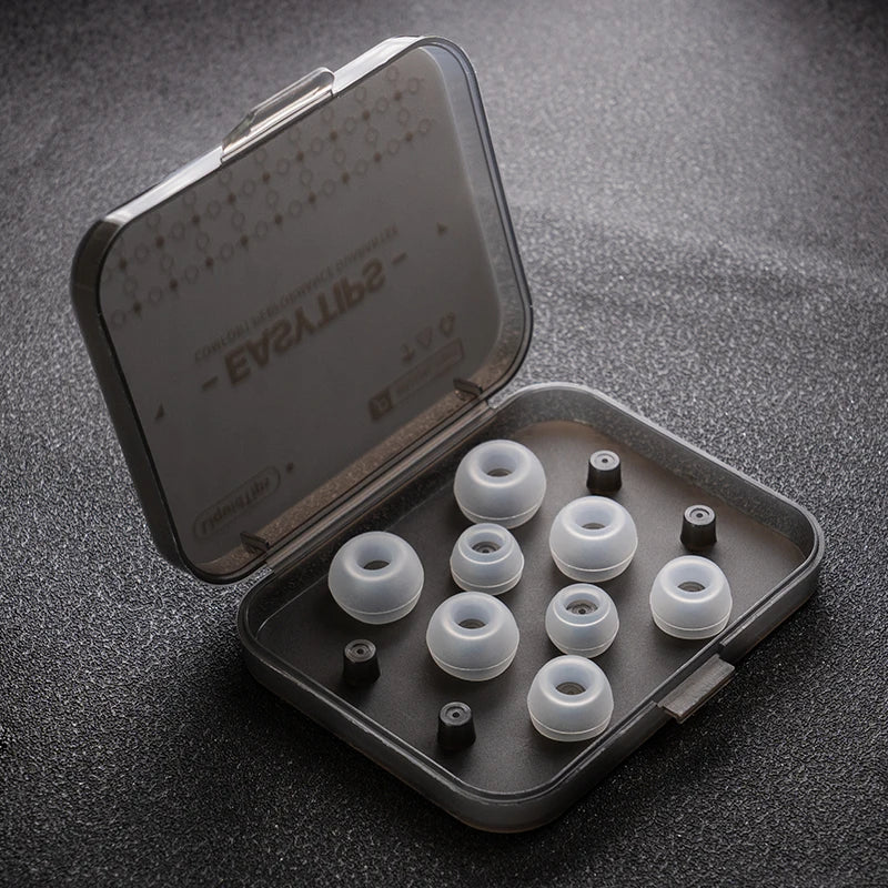 EASYTIPS SS20 Silicone In-ear tips XS/S/M/L - 4 Pairs in 1 Box