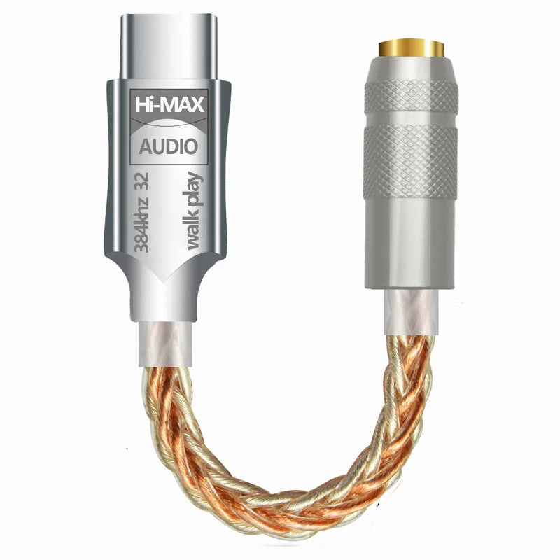 USB Type C to 3.5mm Hi-res DAC / Headamp USB C