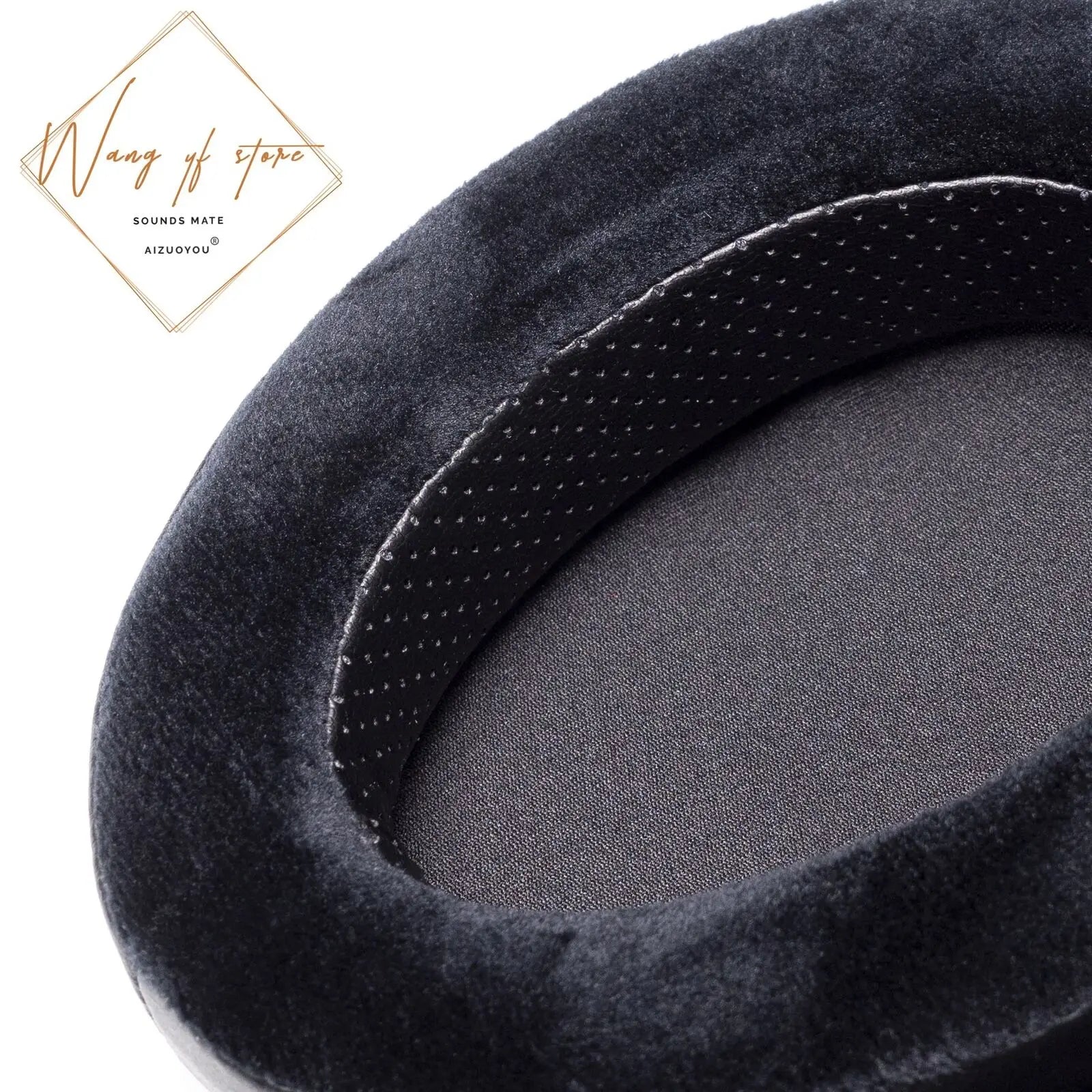 Velvet Velour Ear Pad Cushion EarPads For HifiMan HE1000 V2, Edition X, HE1000SE and more