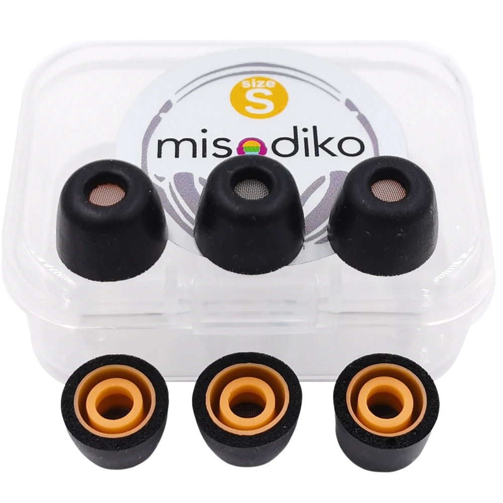 FT4S Upgrade Memory Foam Ear Tips Replacement for Sony WF- 1000XM5/ C510/ C710N, LinkBuds S/ INZONE Buds