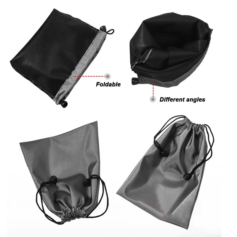 Waterproof Drawstring Bag - Headset Data Cable Glasses Accessories Pouch