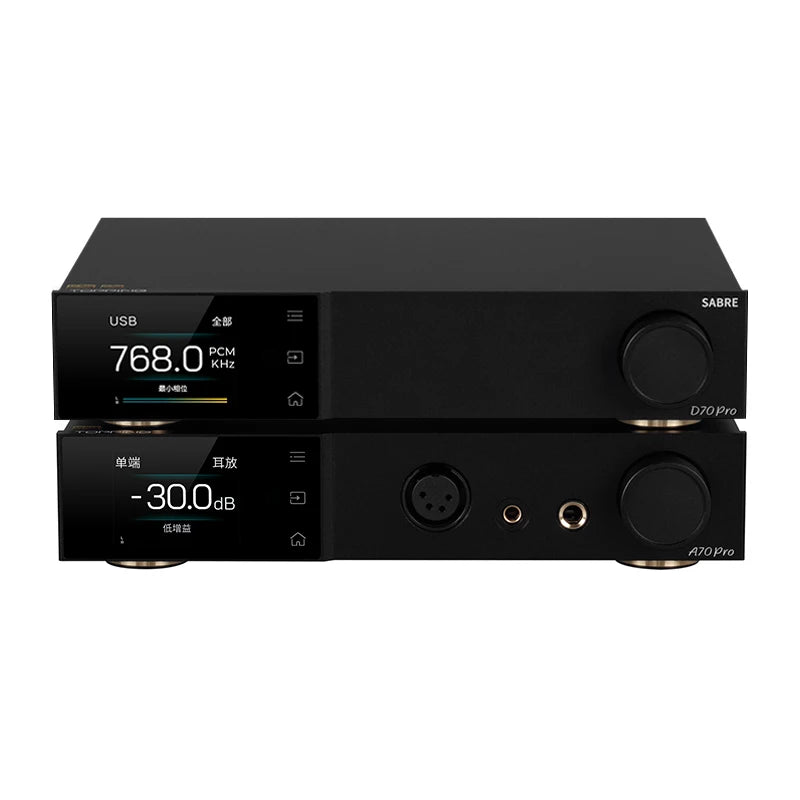 TOPPING A70 PRO + D70 Pro SABRE + XLR Cable Combo