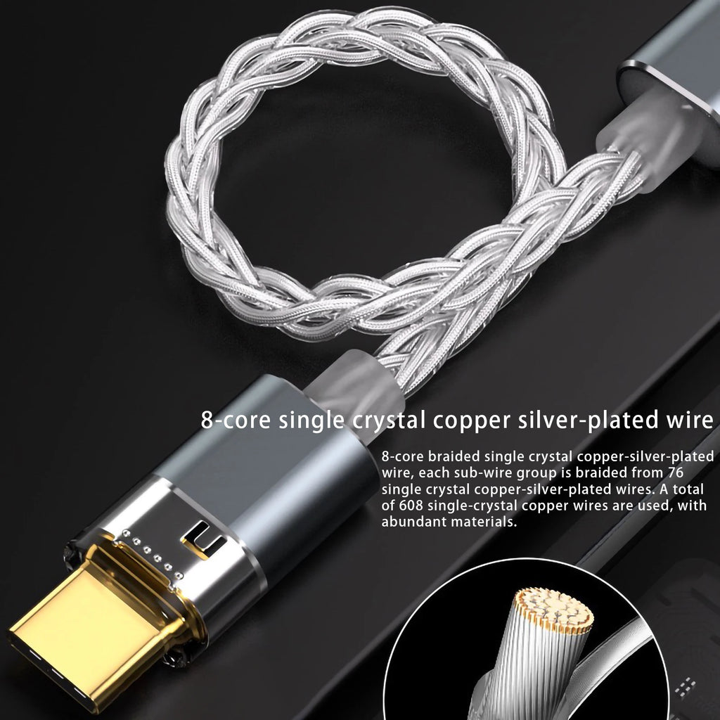 SIWRE OT1 USB-C To USB-C Audio Cable