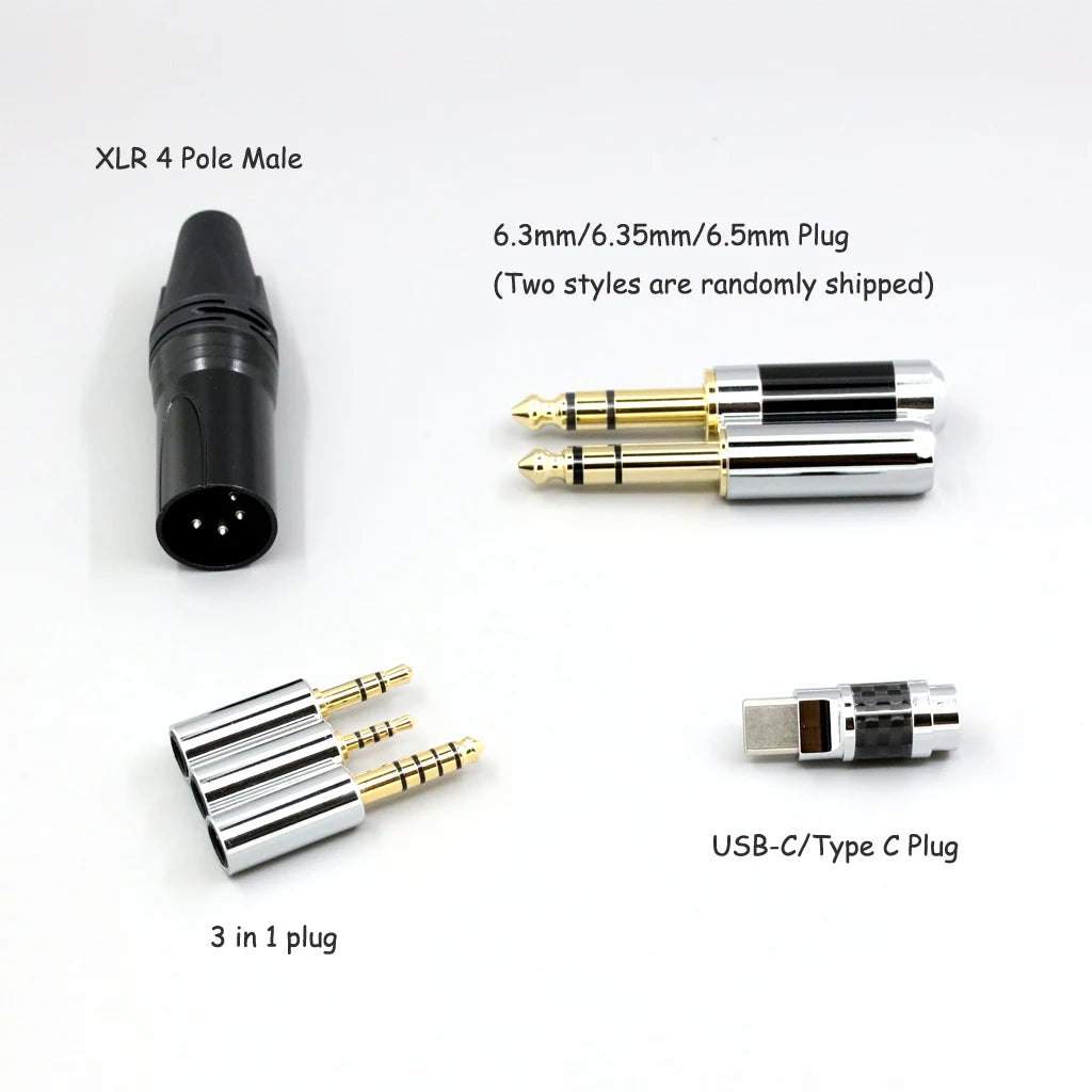 Graphene 7N OCC Shielding Coaxial Mixed Earphone Cable LN008765