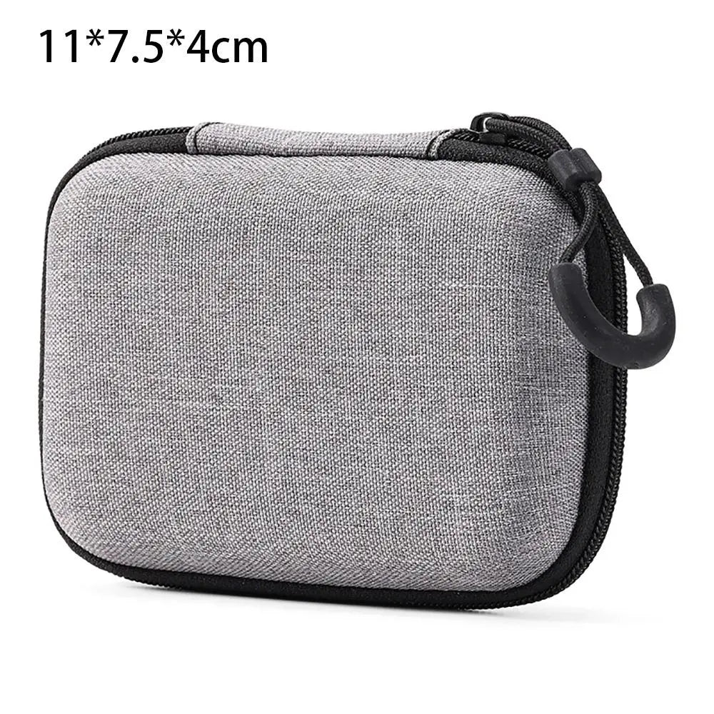 EVA Storage Carrying Bag - Earphone Case For Airpods Earphones/Phone/Cable and Accessories