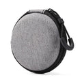 Hard Shell Storage Bag for Earphones and / or its Accessories - Memory Cards USB Cables