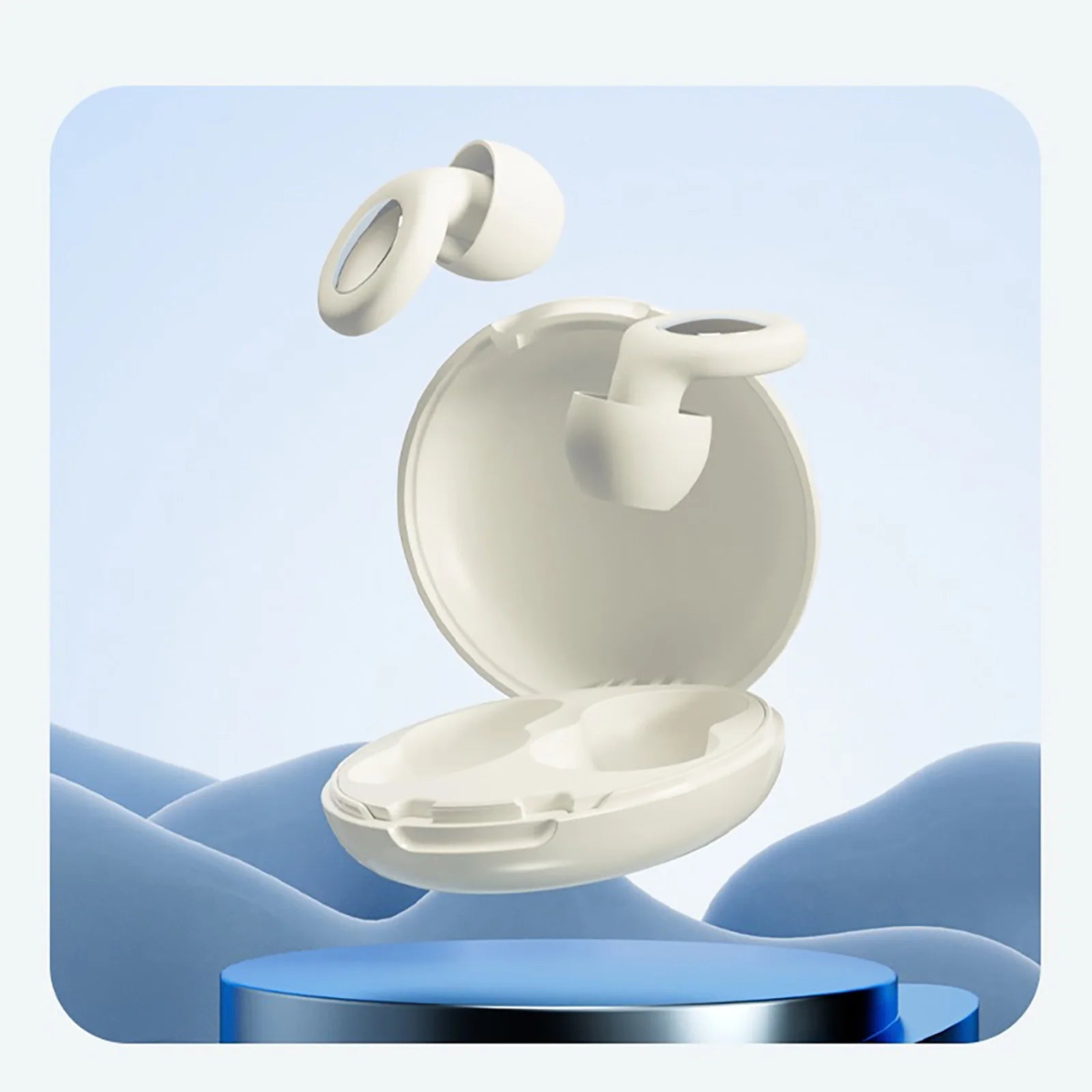 Noise Reduction Super Soft Reusable Hearing Protection Ear Plugs for Concerts Travel Work Sleeping