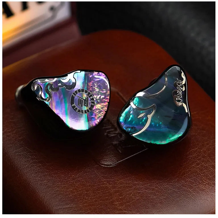 JUZEAR x Z Reviews Defiant 1DD +3BA Hybrid IEMs In-ear Earphones 3-Way Crossover HiFi Headset with 3.5+4.4mm Plugs Cable