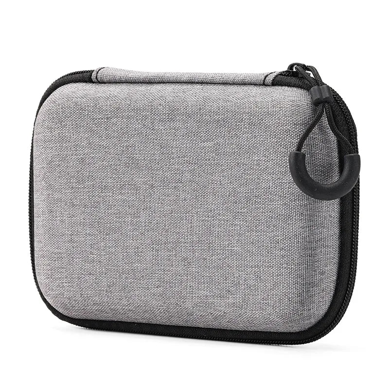 Hard Shell Storage Bag for Earphones and / or its Accessories - Memory Cards USB Cables