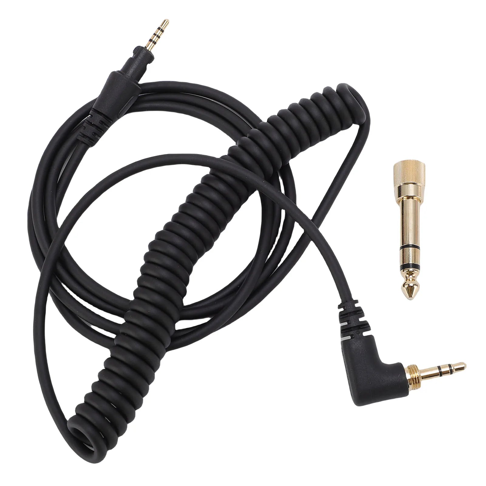 Earphone Cable Fit for DJ HDJ-CUE1BT HDJ-X5 HDJ-X7 HDJ-S7 6.35mm Adapter Headphone Cable Replacement
