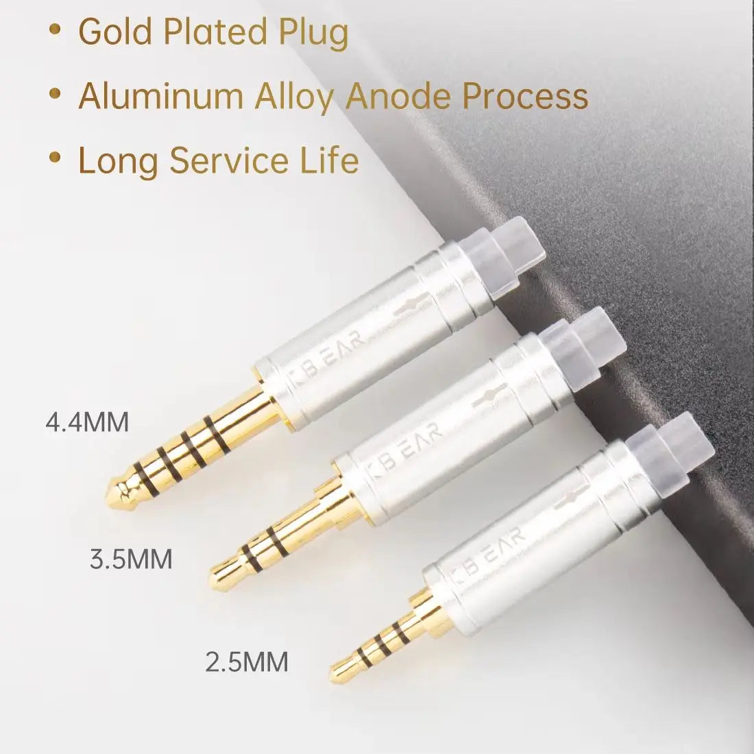 KBEAR ST16 16 Cores 5N single crystal copper silver-plated upgrade wire 1.2M MMCX/2PIN/QDC (gold plating process)