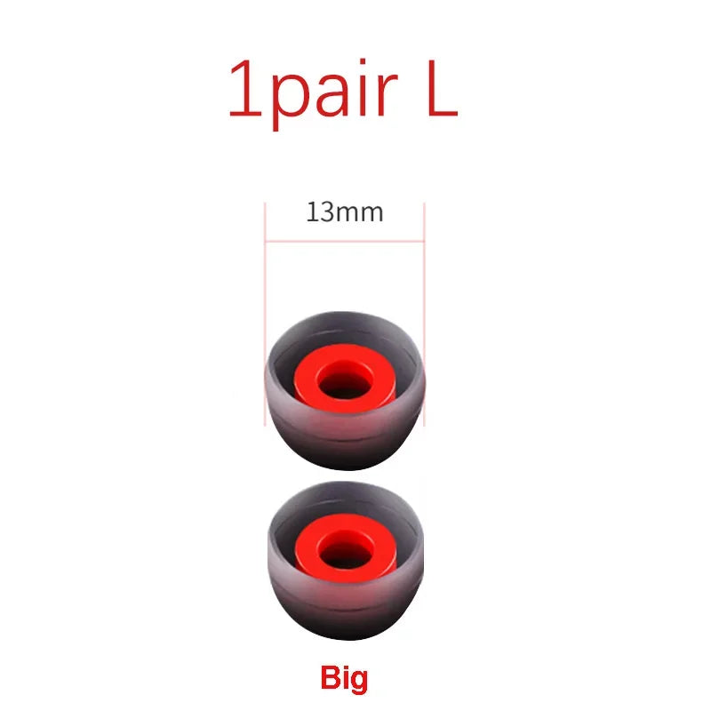 Silicone Ear Tips 3 Pairs