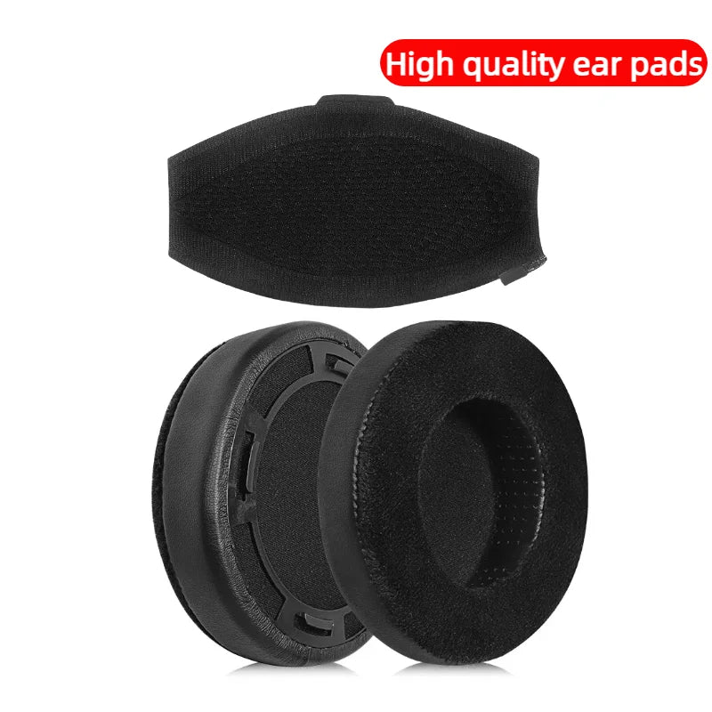 Replacement Protein Leather Cushion Cover Earpads With buckle For Hifiman HE300, HE400 and more