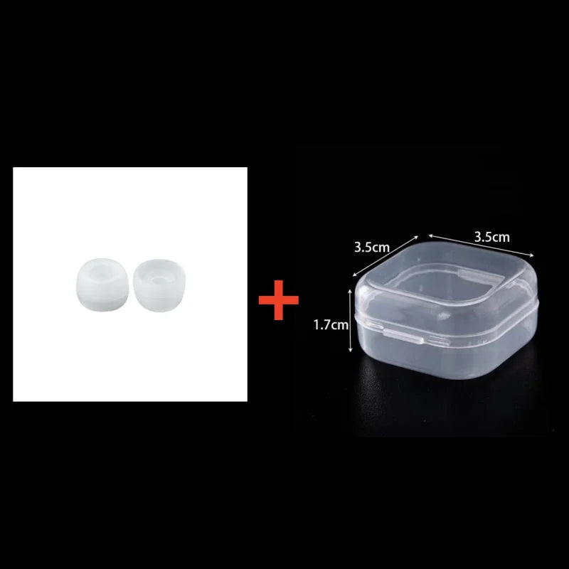 KBEAR Coffee Eartips Wired Headphones Silicone ear tips Skin-safe Ergonomic design for KB02 KB03 Rosefinch