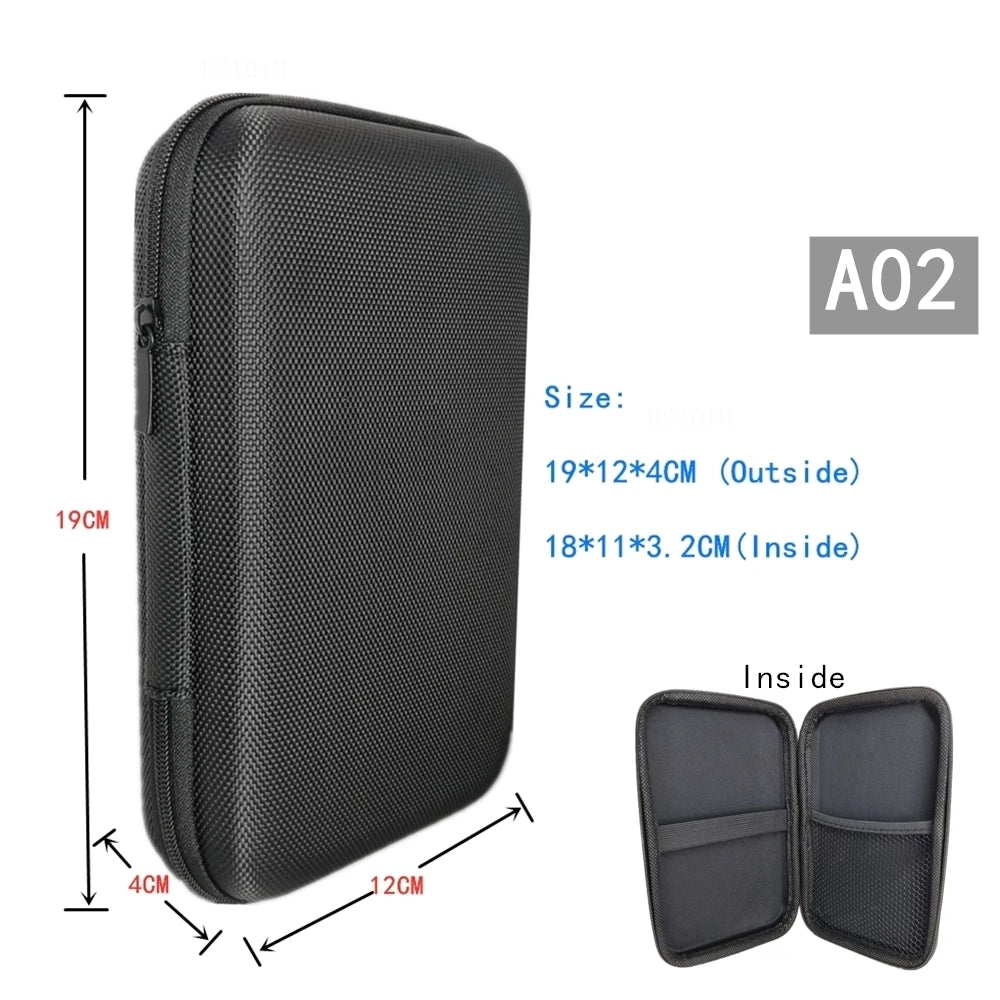 Storage Organizer Shockproof Carry Pouch