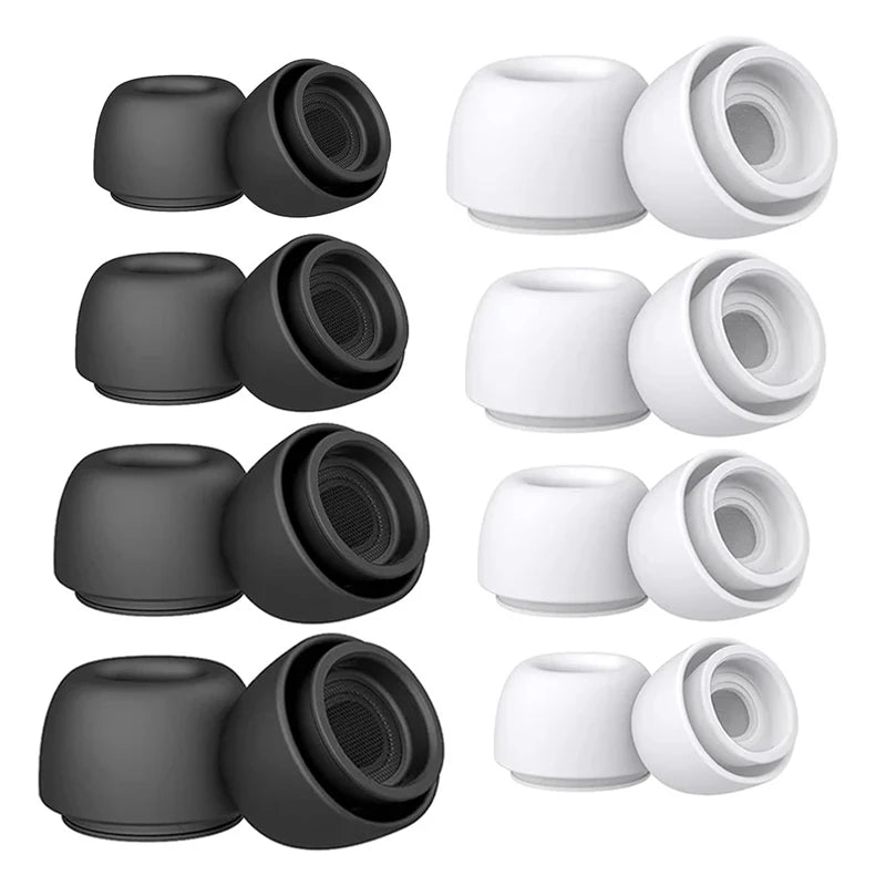 Replacement Ear Tips for AirPods Pro Generation 1 and 2 (Soft Liquid Silicone