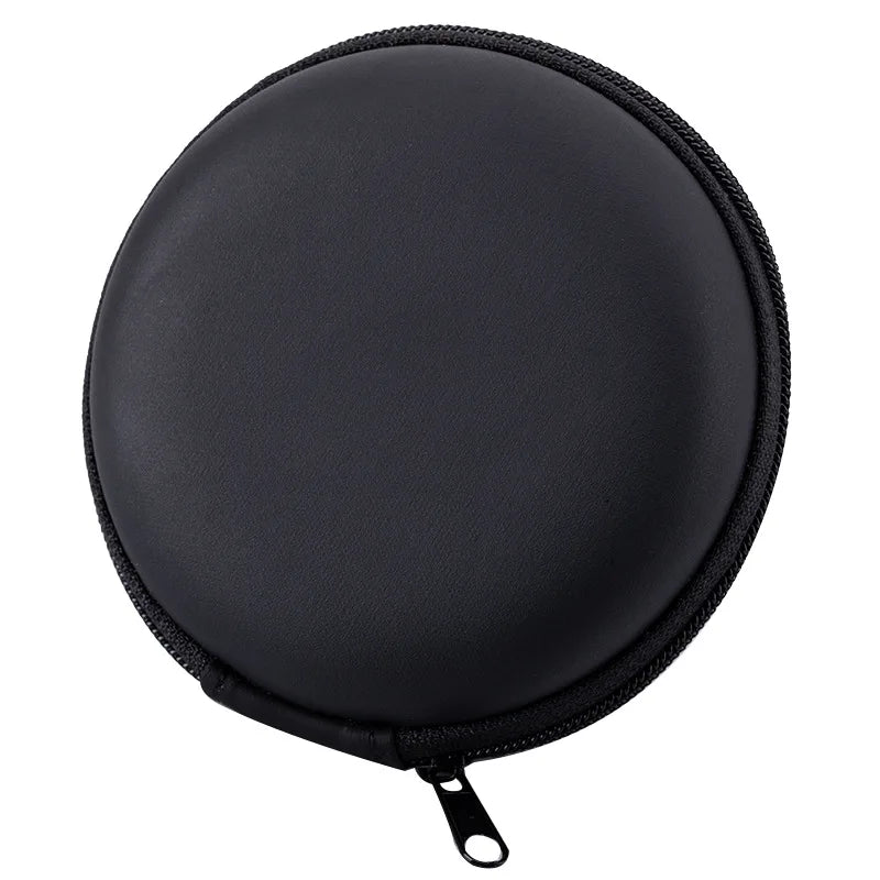 PU Mini Carrying Hard Bag Box Case For Earphone / Headphone and Accessories