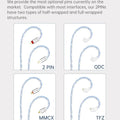 KBEAR ST16 16 Cores 5N single crystal copper silver-plated upgrade wire 1.2M MMCX/2PIN/QDC (gold plating process)