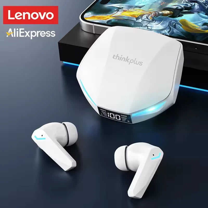 Lenovo XT53 TWS - LED Display Waterproof Low Latency Gaming Earbuds