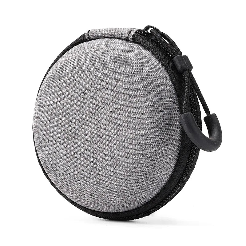 Hard Shell Storage Bag for Earphones and / or its Accessories - Memory Cards USB Cables