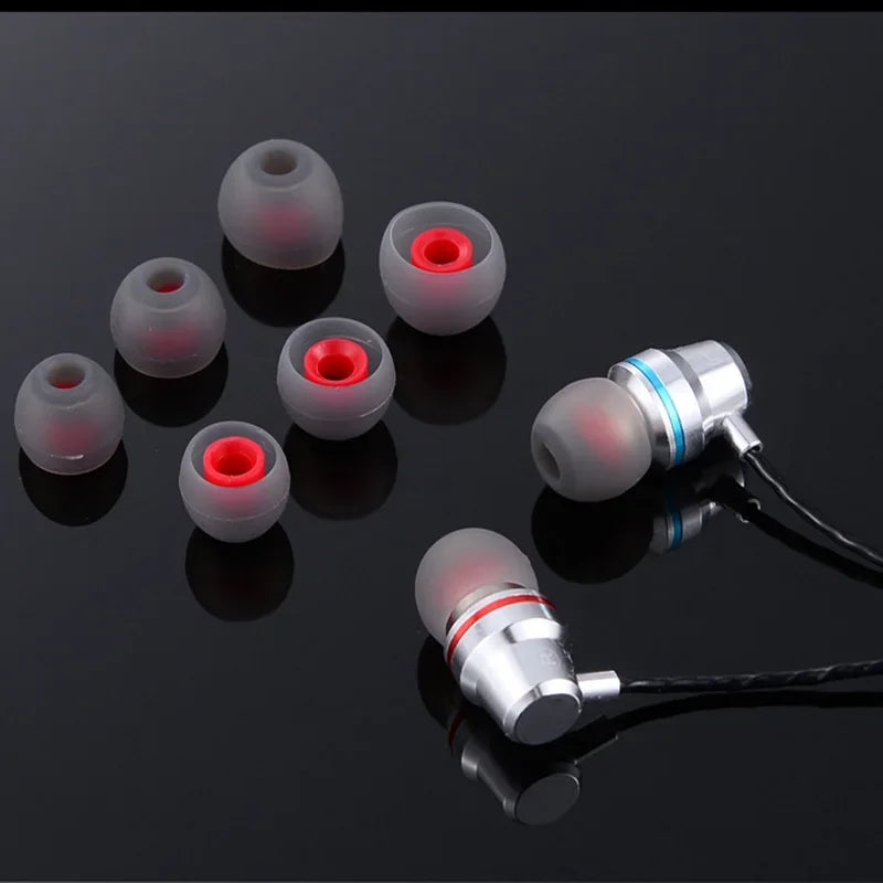 Silicone Ear Tips 3 Pairs