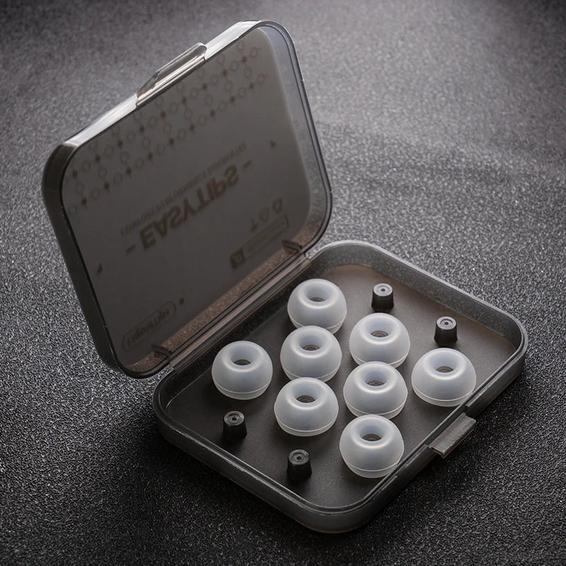 EASYTIPS SS20 Silicone In-ear tips XS/S/M/L - 4 Pairs in 1 Box