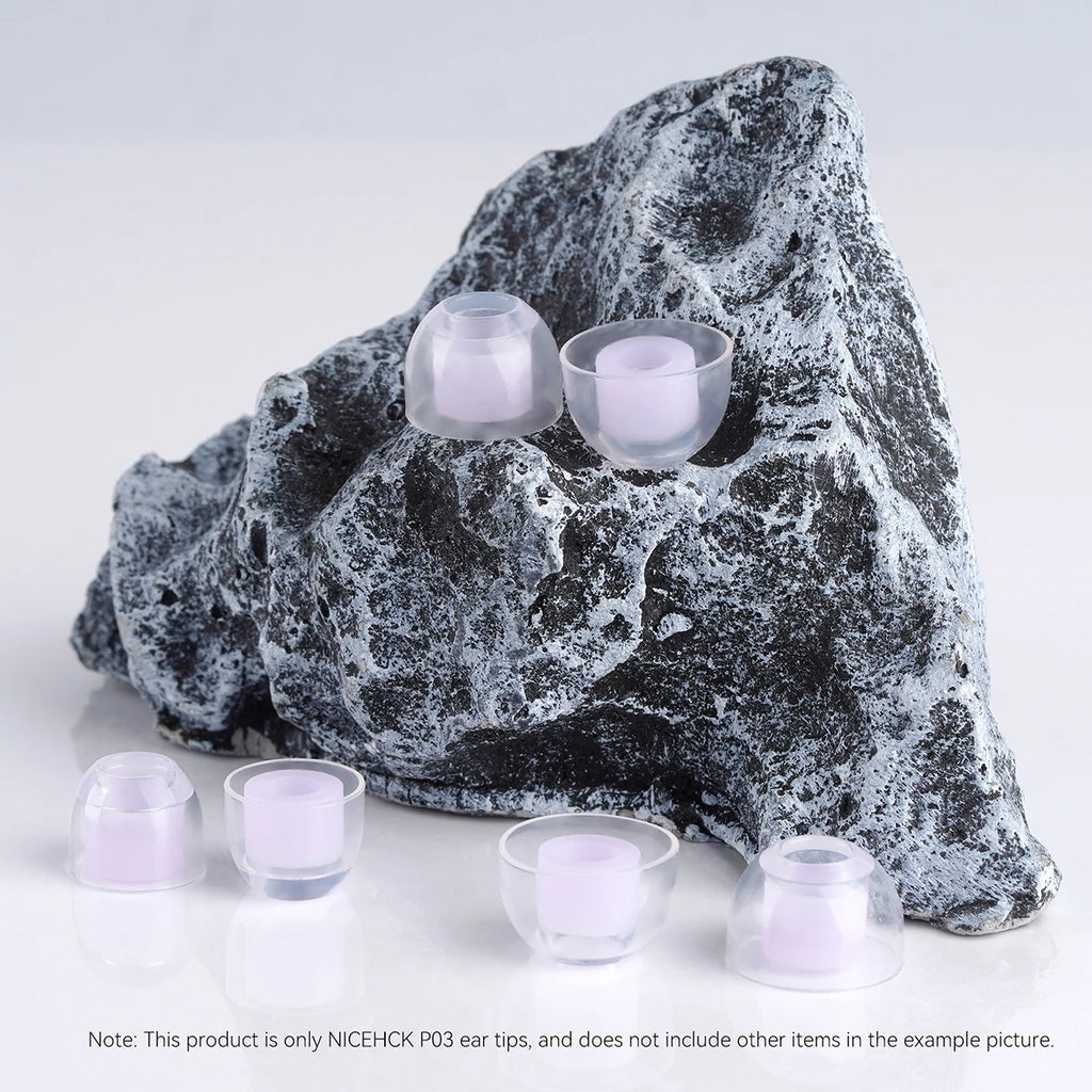 NICEHCK P03 Transparent Liquid Silicone Ear Tips