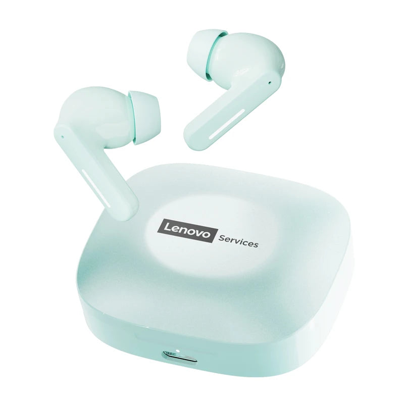 New Lenovo LE209 Wireless Bluetooth Earphone ANC Noise Reduction - 30H Battery Call Music Podcast Gaming Headset