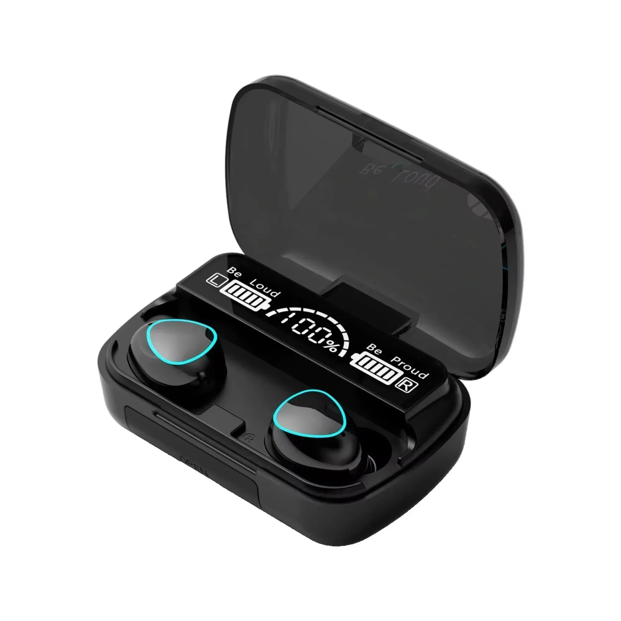 M10 Bluetooth Earphones - LED Display Waterproof Gaming